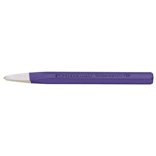 Fliesenmeißel spitz Schaft-Q.8mm 100mm CV-Stahl PROMAT