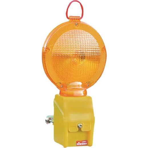 Baustellenwarnleuchte MonoLight LED rot Leuchtenkopf drehb.NISSEN | 20 Stück