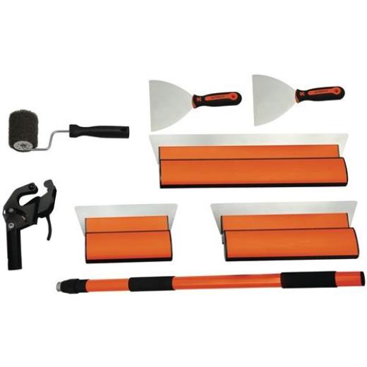 Trockenbauset f.Gipskarton,Spachtelung Maler&Trockenbauer PLUS 9-Teilig MONDELIN