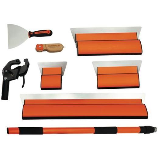 Trockenbauset f.Gipskarton,Spachtelung Maler & Trockenbauer 8-Teilig MONDELIN