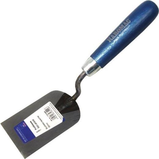 Stukkateurspachtel B.120mm Buchenholzgriff gehär.Qualitätsst.HAROMAC