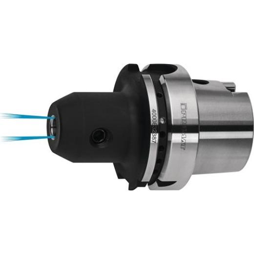 Flächenspannfutter DIN 69893A Weldon Spann-D.16mm HSK-A63 A.-L.80mm m.IK PROMAT