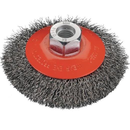 Kegelbürste D.100mm Drahtstärke 0,3mm STA 16mm 12500min-¹ OSBORN