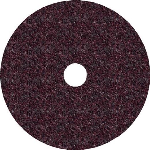 Schleifvliesscheibe SC-DH D.115mm medium rot m.Zentrierung 3M | 20 Stück