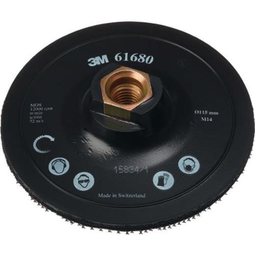 Stützteller Scotch Brite™ DH-AC D.115mm M14 m.Zentrierung 3M