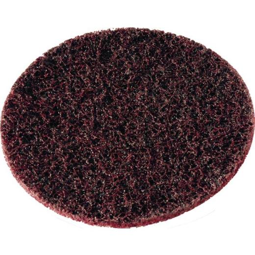 Schleifvliesscheibe D.115mm medium rot ungelocht PROMAT | 10 Stück