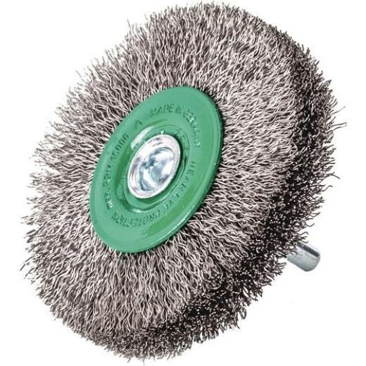 Rundbürste D.80mm Drahtstärke 0,2mm VA 9mm 12000min-¹ 10