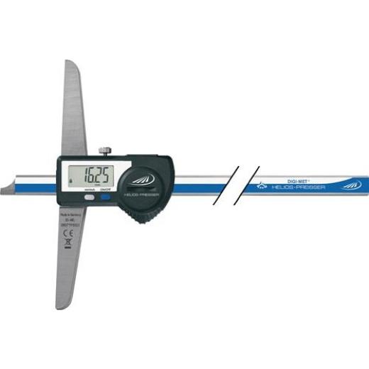 Tiefenmessschieber DIN 862 DIGI-MET IP67 300mm D.ausg.ger.Schiene H.PREISSER