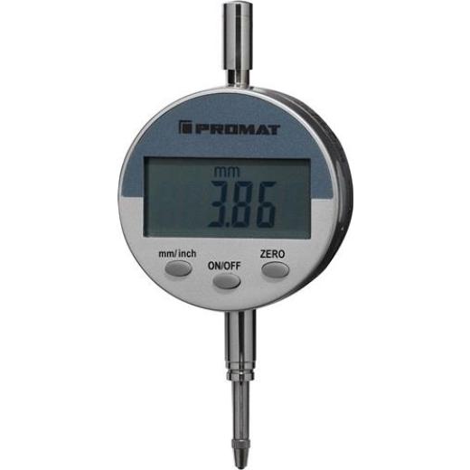 Messuhr 12,5mm Abl.mm 0,01mm dig.PROMAT