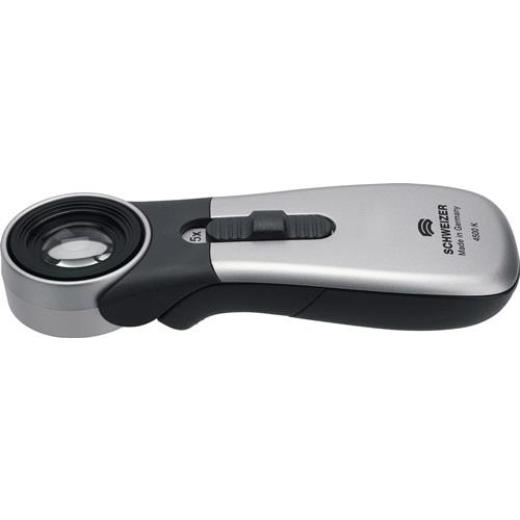 Handleuchtlupe Tech-Line CLASSIC Vergr.15x LED Linsen-D.16,3mm SCHWEIZER