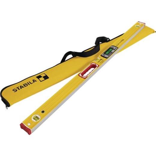 Elektronikwasserwaage TECH 196 DL 122cm Alu.gelb ± 0,5 mm/m ± 0,5 mm/m STABILA