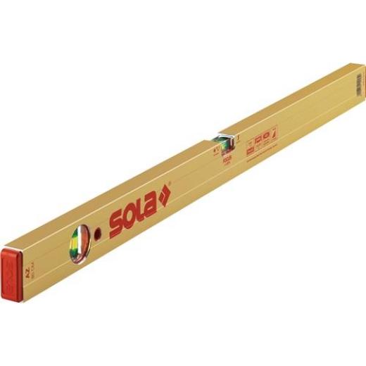 Wasserwaage AZ 120cm Alu.gold 0,5 mm/m SOLA