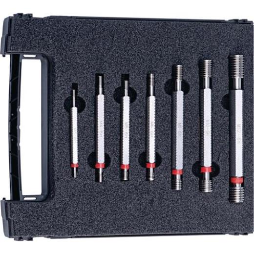 Grenzgewindelehrdornsatz 6H je 1 St. M3,M4,M5,M6,M8,M10,M12 f. M PROMAT