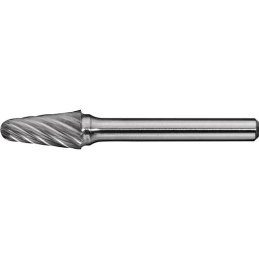 Frässtift KEL INOX D.8mm Kopf-L.20mm Schaft-D.6mm HM Verz.Normal,fein TECWERK