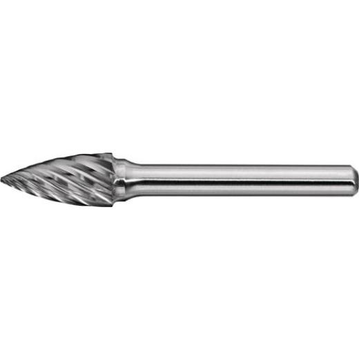 Frässtift SPG INOX D.8mm Kopf-L.20mm Schaft-D.6mm HM Verz.Normal,fein PROMAT