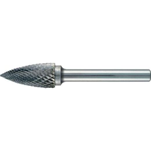Frässtift SPG D.6mm Kopf-L.13mm Schaft-D.3mm HM Verz.Normal,fein PROMAT