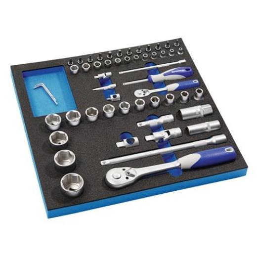 Werkzeugmodul 55-tlg.2/3-Modul Steckschlü.PROMAT