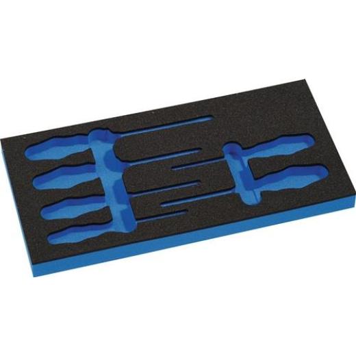 Werkzeugmodul Leereinlage 1/3-Modul 4000 871 286,6-tlg.WERA