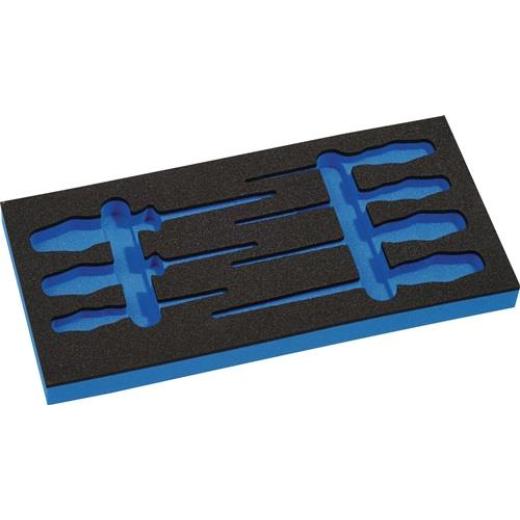 Werkzeugmodul Leereinlage 1/3-Modul 4000 871 290,7-tlg.WERA