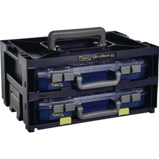 Sortimentskastentresor CarryMore 55 B386xT278xH195mm 16 je Koffer