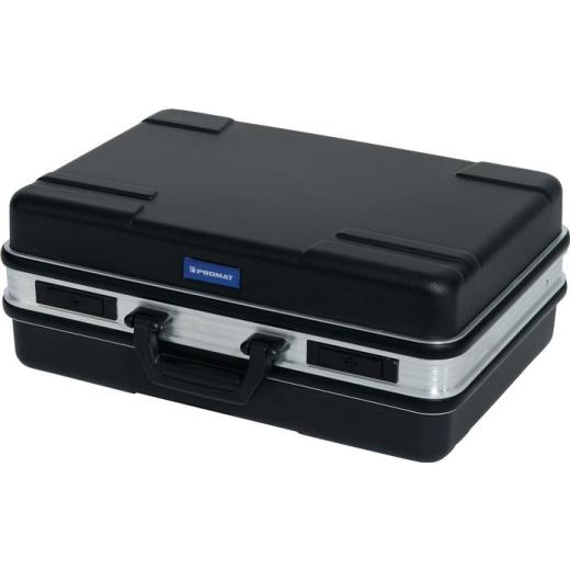 Schalenkoffer B490xT188xH365mm m.Wkz.taschen 24,5l ABS-Ku.Alu-Rahmen PROMAT