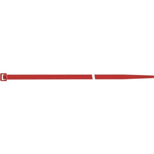 Kabelbinder L.280mm B.4,5mm PA 6.6 rot 100St./Btl.SAPISELCO