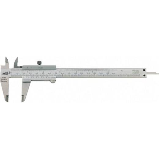 Taschenmessschieber DIN 862 SOFT-SLIDE 150mm Schr.eck.H.PREISSER