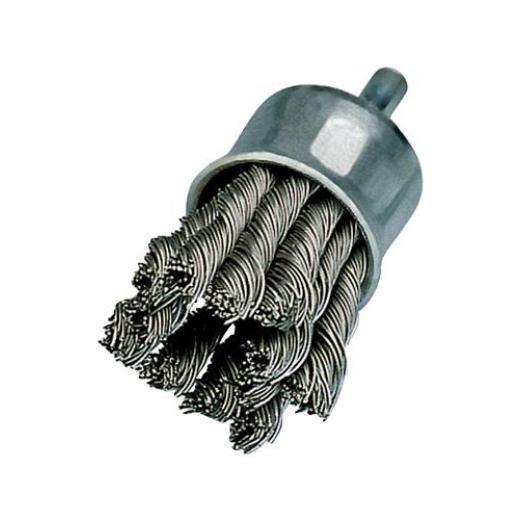 Pinselbürste D.20mm 6mm Drahtstärke 0,26mm VA 20000min-¹ OSBORN