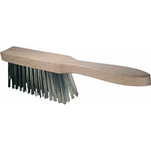 Stahldrahthandfeger L.310mm Gussstahl 4-reihig OSBORN