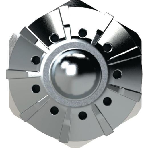 Runddüse AG Zink-Druckguss L.46mm AD 17mm RIEGLER