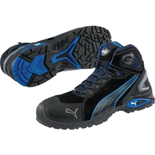 Sicherheitsstiefel Rio Black Mid Gr.43 schwarz/blau S3L FO SR 20345:2022