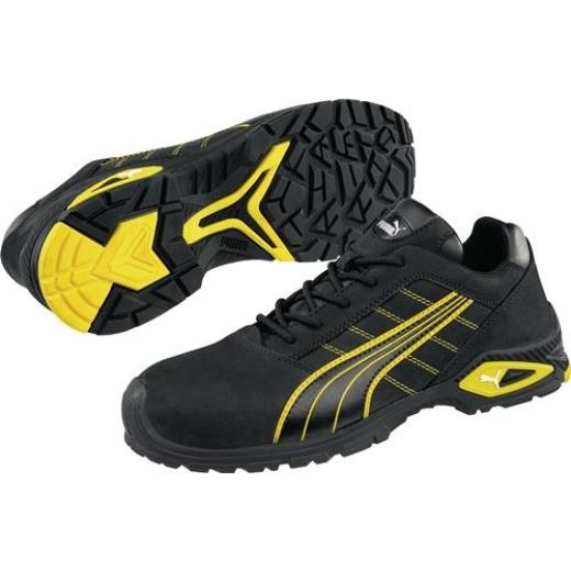 Sicherheitsschuh Ams.Low Gr.42 schwarz/gelb S3L FO SR 20345:2022 Leder PUMA