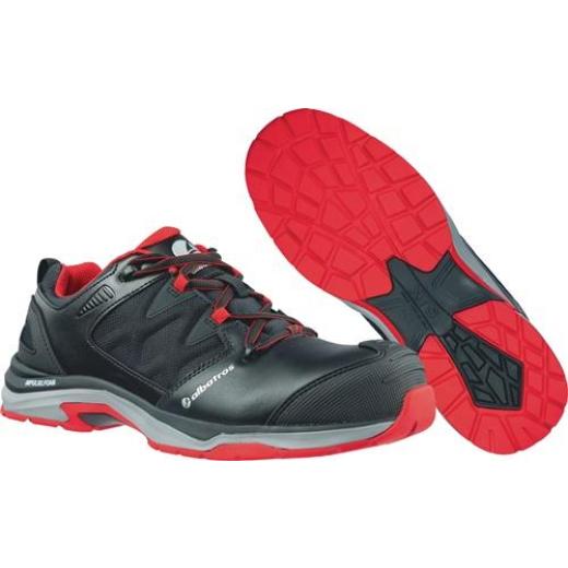 Sicherheitsschuh ULTRATRAIL BLACK Low Gr.46 schwarz/rot S3 ESD HRO SRC