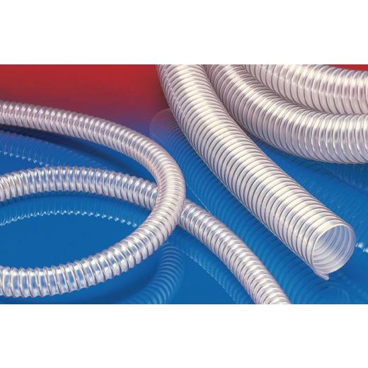 Absaug- u.Förderschl.AIRDUC® PUR 355 FOOD ID 60mm AD 70mm L.10m Wandst.5mm Rl. | 10 Stück