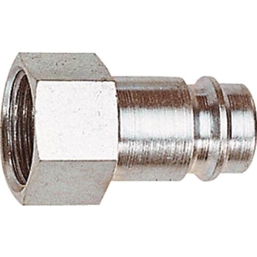 Stecknippel STA gehärtet/vern.Stecker DN 10 IG G 1/4 Zoll RIEGLER | 10 Stück