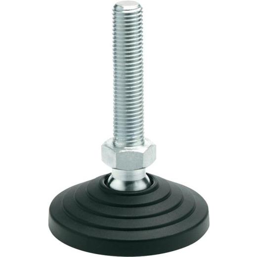 Kunststoff-Gelenkfuß GN 344 d1 60 mm,d2 M 16mm l1 148mm l3 24mm GANTER