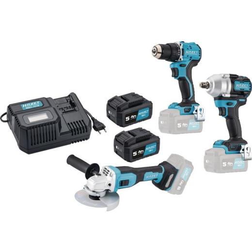 Akku-Bohrschrauber 9500P-1/6 18V 5Ah 1,5-13mm HAZET