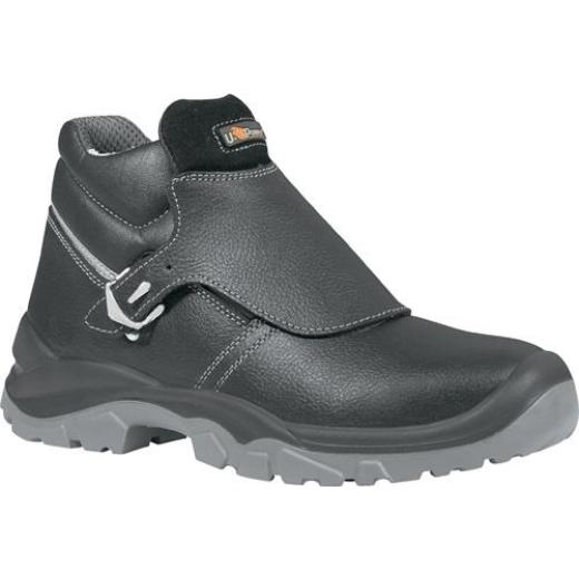 Schweißerstiefel Crocodile Gr.45 schwarz S3 SRC EN20345 Leder U.POWER