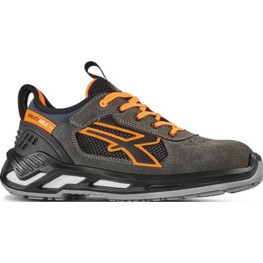 Sicherheitsschuh Ryder Gr.42 grau/orange S1P SRC ESD EN20345 Leder U.POWER