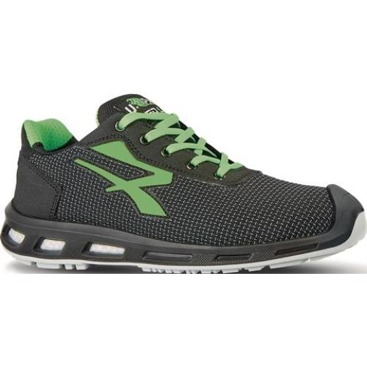 Sicherheitsschuh RedLion STRONG Gr.46 schwarz/grün S3 SRC ESD EN20345