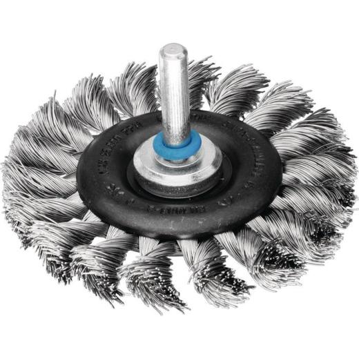 Rundbürste RBG 7012/6 INOX 0,35 D.76mm 6mm Drahtstärke 0,35mm VA 12mm 25000min-¹