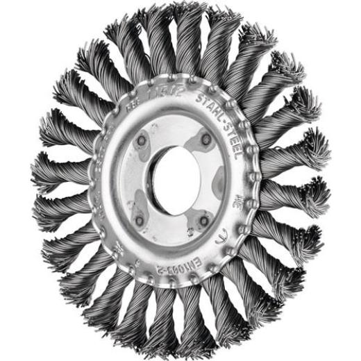 Rundbürste RBG D.125mm Drahtstärke 0,5mm STA 12mm 12500min-¹