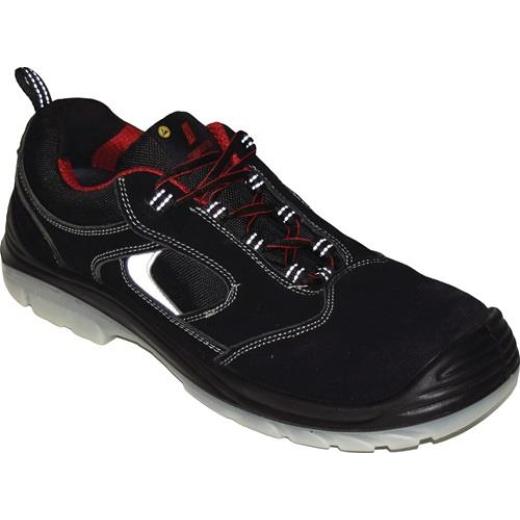 Sicherheitsschuh EASY STEP Gr.42 schwarz S1P SRC EN20345 Leder NITRAS