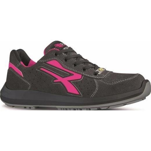 Damensicherheitsschuh RU20156 ELECTRA Gr.41 schwarz/pink S1P SRC ESD EN20345