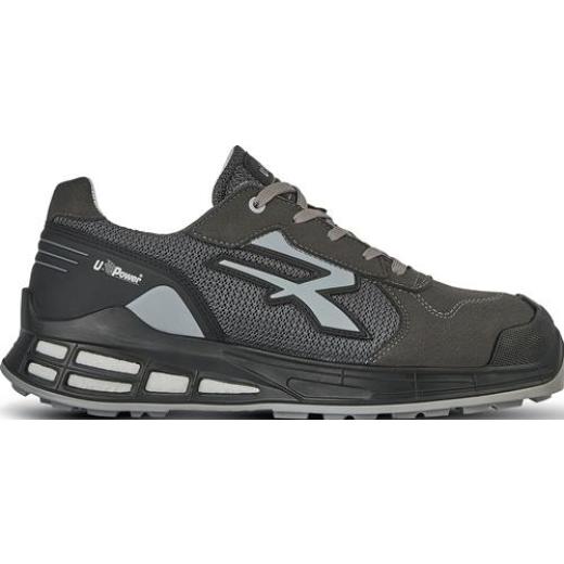 Sicherheitshalbschuh Icarus Gr.41 grau/grau S1P SRC ESD EN20345 Nylon/Mikrofaser