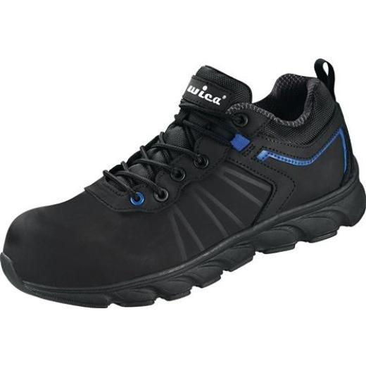 Sicherheitsschuh VEZZO Gr.40 schwarz/blau S3 SRC EN20345 Action-Nubukleder WICA
