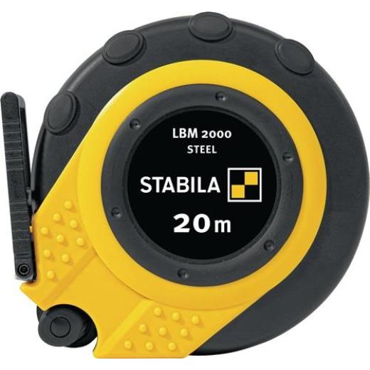 Kapselbandmaß LBM 2000 STEEL L.20m Band-B.13mm mm EG II PC-ABS/TPE Stahlband