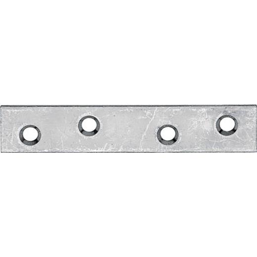 Flachverb.L.80mm B.15mm S.1,75mm STA sdmverz.Löcher 4 GAH | 100 Stück
