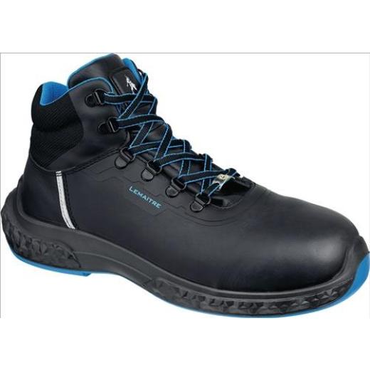 Sicherheitsstiefel Anton high Gr.41 schwarz/blau S3 ESD SRC EN20345