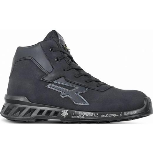 Sicherheitsstiefel PARKER Gr.44 schwarz S3 CI SRC ESD EN20345 Mikrofaser U.POWER